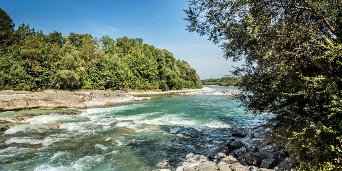 Die Isar bei Lenggries, © Tölzer Land Tourismus