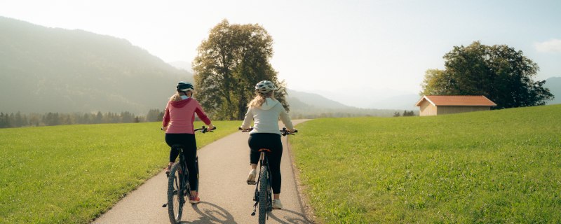 Fahrradtour mit Verweilorten im Isarwinkel - Streckenabschnitt in Gai&szlig;ach, &copy; Schorschi Doll