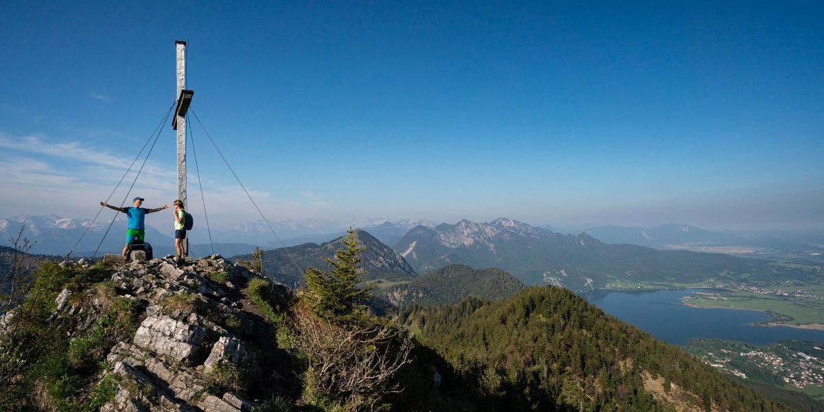 Rabenkopf-Gipfel über dem Kochelsee, © Tourist Information Kochel a. See