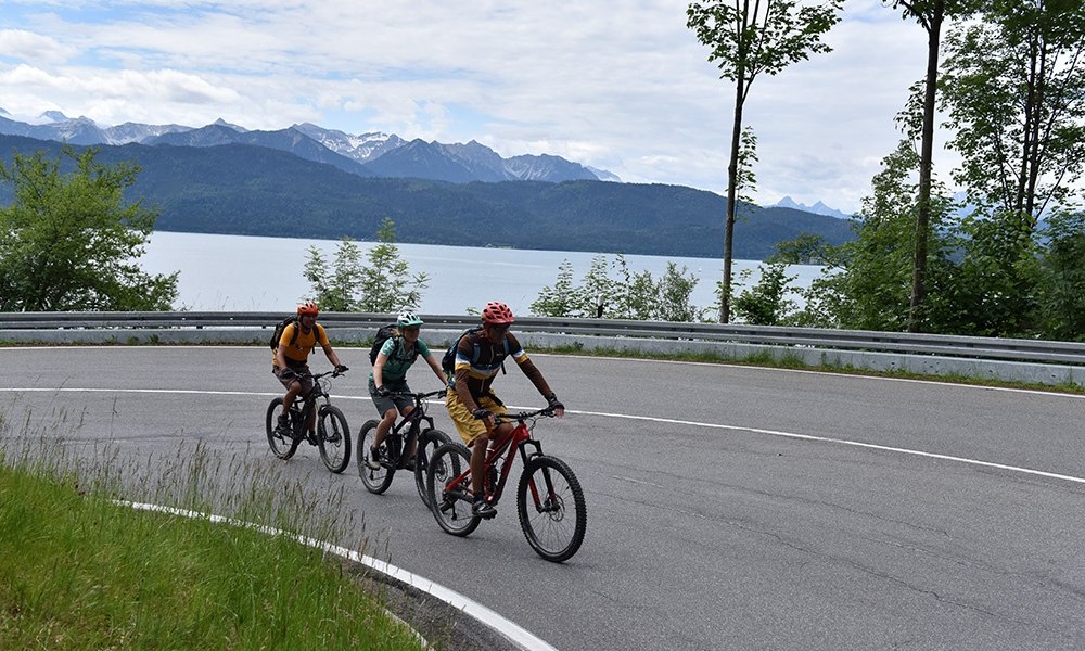 Radrundtour Seen, Berge, Museen, © Community