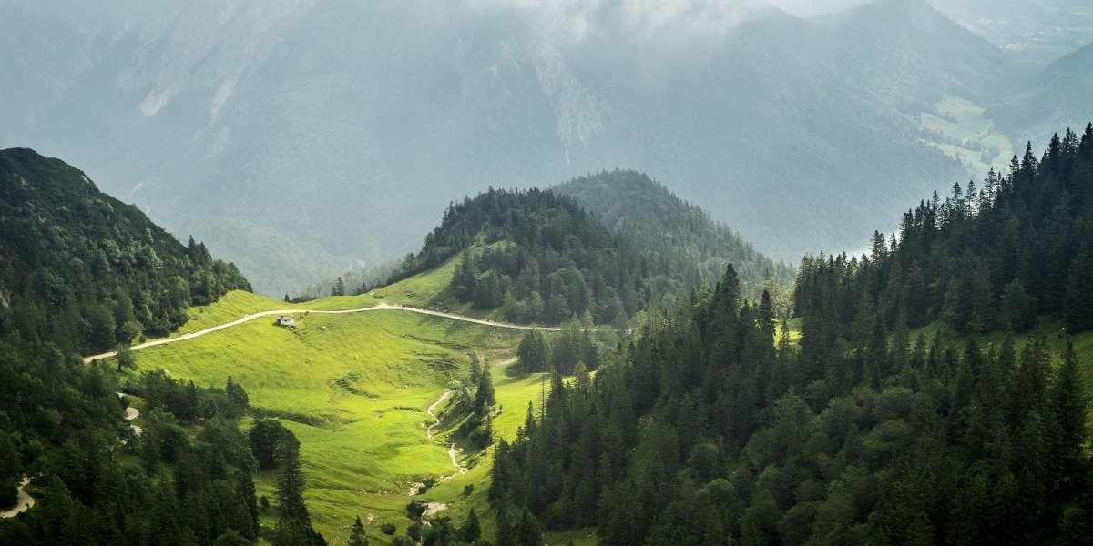 Reitweg auf den Herzogstand, &copy; Tourist Information Kochel a. See