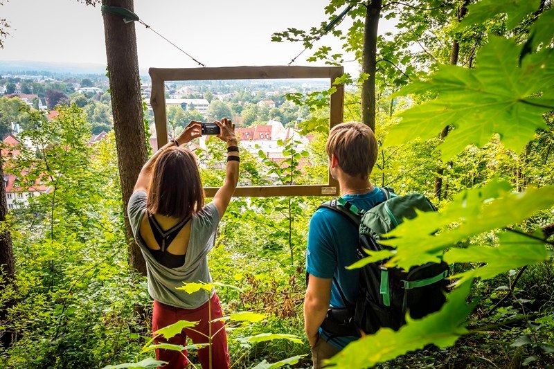 Blick vom bergwald, © Stadt Wolfratshausen