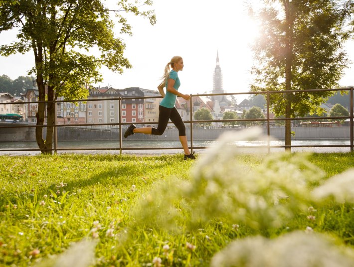 Isarlauf: 10 km-Strecke, © Stadt Bad Tölz
