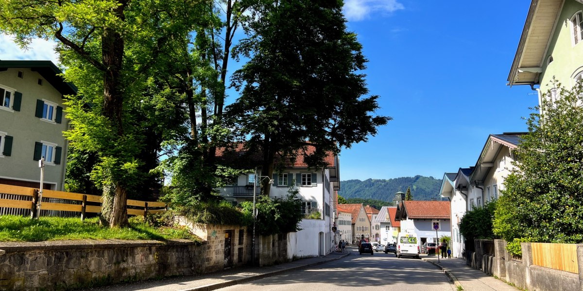 Salzstra&szlig;e Bad T&ouml;lz, &copy; Fakult&auml;t f&uuml;r Tourismus - Hochschule M&uuml;nchen - Digitales Marketing & Management
