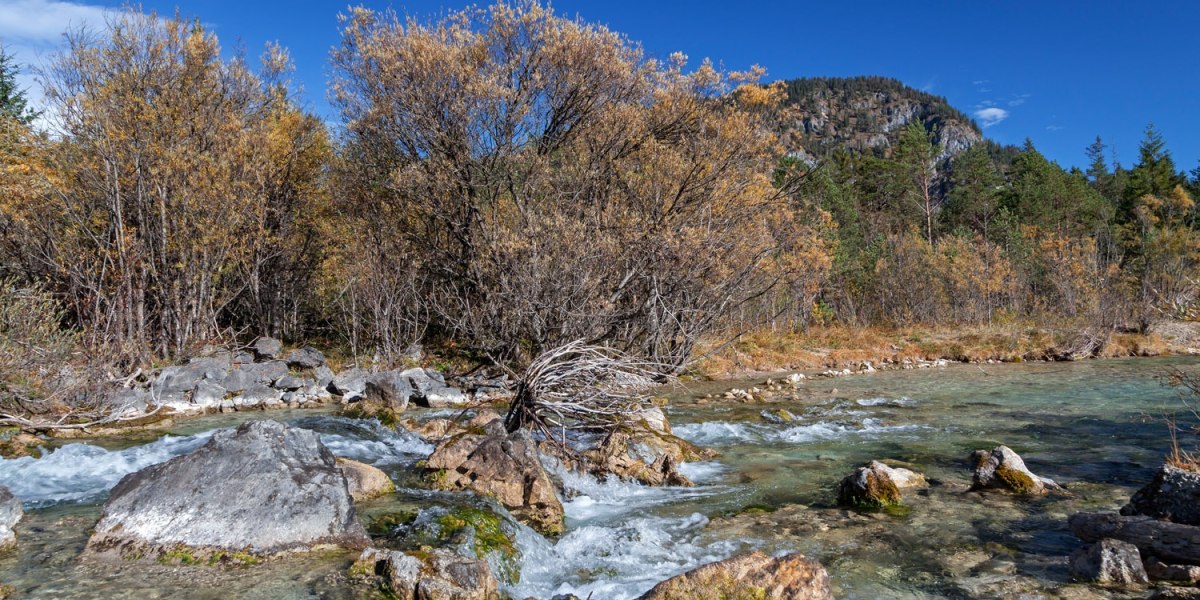 Wildflusslandschaft Isar in Vorderriß, © Tourismus Lenggries