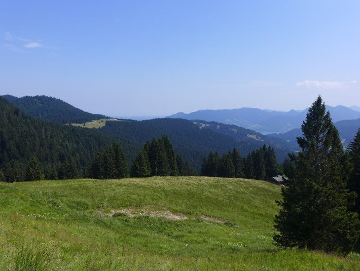 Weg zum Hirschbachsattel, © Tourismus Lenggries