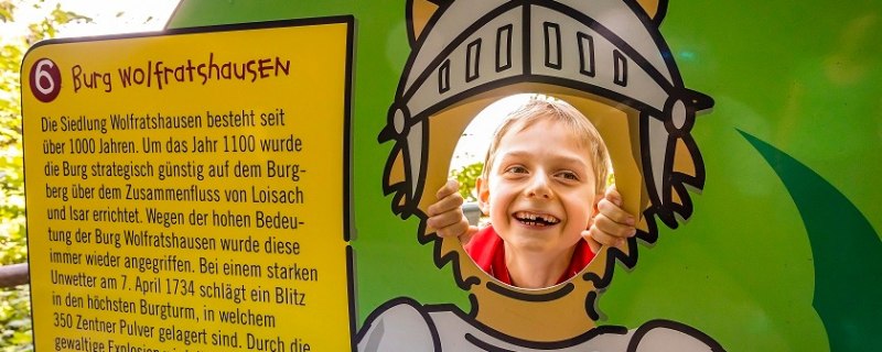 Kinder Fl&ouml;&szlig;erpfad Wolfratshausen, &copy; Stadt Wolfratshausen