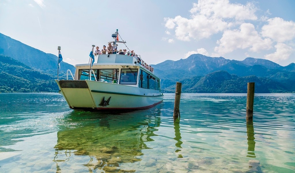 Motorschifffahrt Kochelsee, &copy; Quelle: Tourist Information Kochel a. See, Fotograf Thomas Kujat
