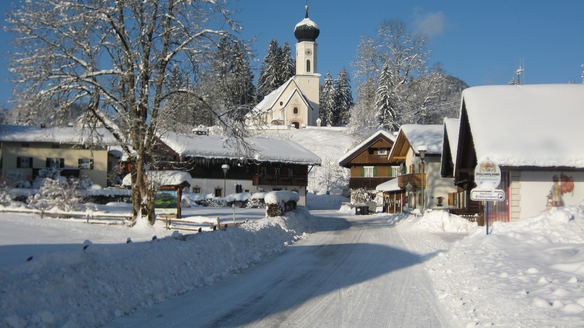 Winter in der Jachenau, © Gästeinformation Jachenau