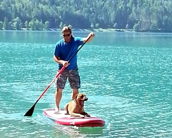 SUP am Walchensee