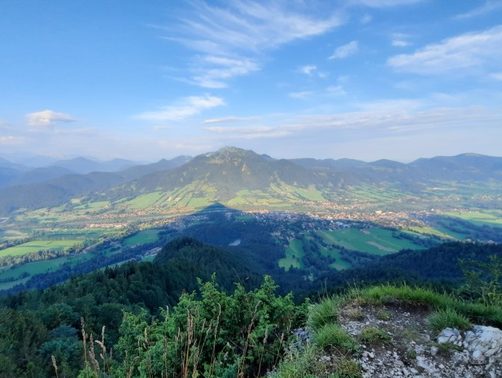 Blick vom kleinen Geirstein auf Lenggries, &copy; Tourist Information Lenggries