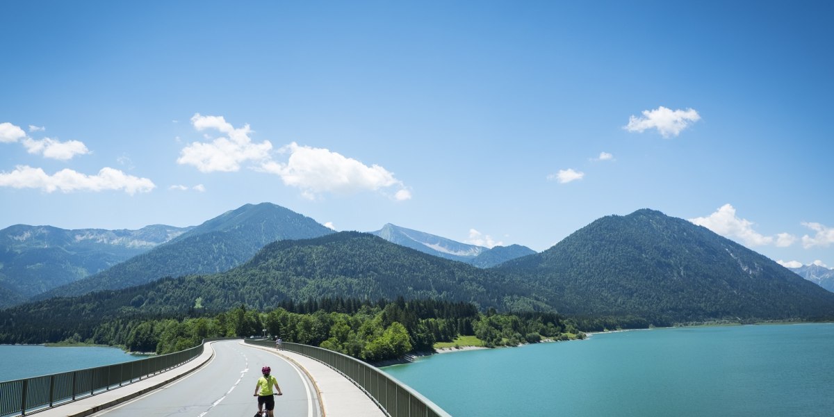 Am Sylvensteinsee, © Tölzer Land Tourismus, Foto:Jörg Spaniol