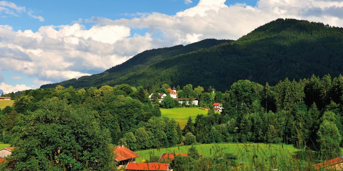 Blick auf Bad Heilbrunn, © Unbekannt