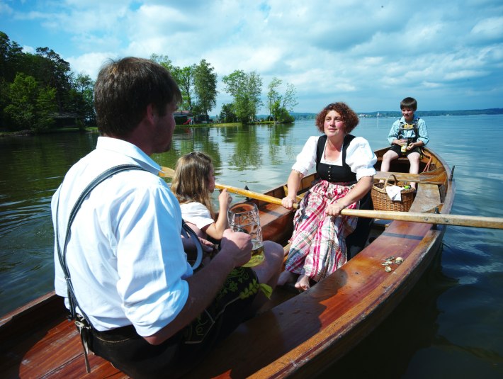 Bootsfahrt auf dem Starnberger See, © FVV Münsing / Foto: Stefan Rosenboom