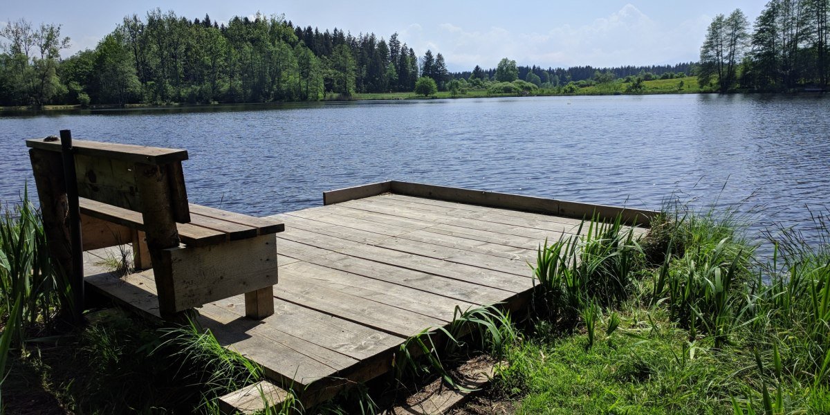 Neuer Weiher in der N&auml;he von Promberg, &copy; Stadt Wolfratshausen