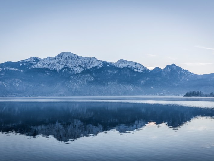 Blick auf den Kochelsee, © Quelle: Tourist Information Kochel a. See, Fotograf Thomas Kujat