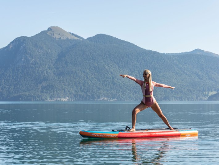 SUP-Yoga am Walchensee, © bayern.by, Udo Bernhart