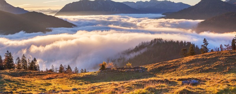 Blick ins Karwendel von Hochalm, &copy; Tourismus Lenggries