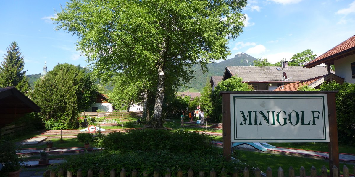 Minigolf Lenggries, © Tourismus Lenggries