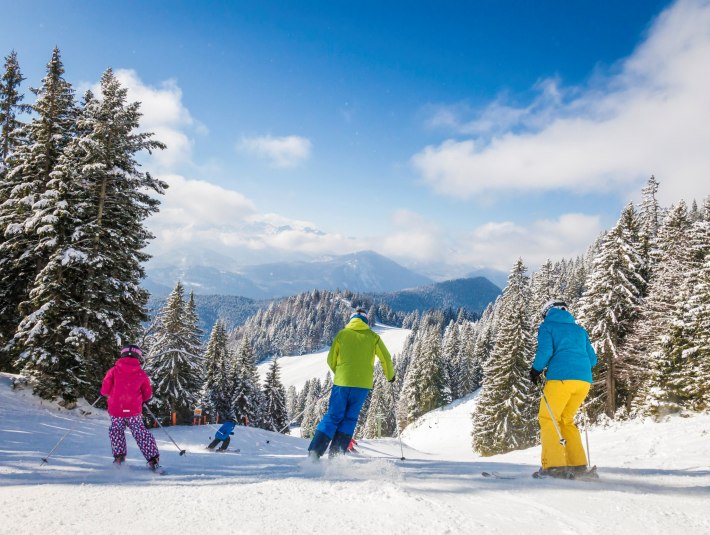 Skifahren am Brauneck - Finstermünzkessel, ab Wintersaison 2019/20 mit neuem 6-erSessellift, © (c) Tourismus Lenggries |Foto: Adrian Greiter