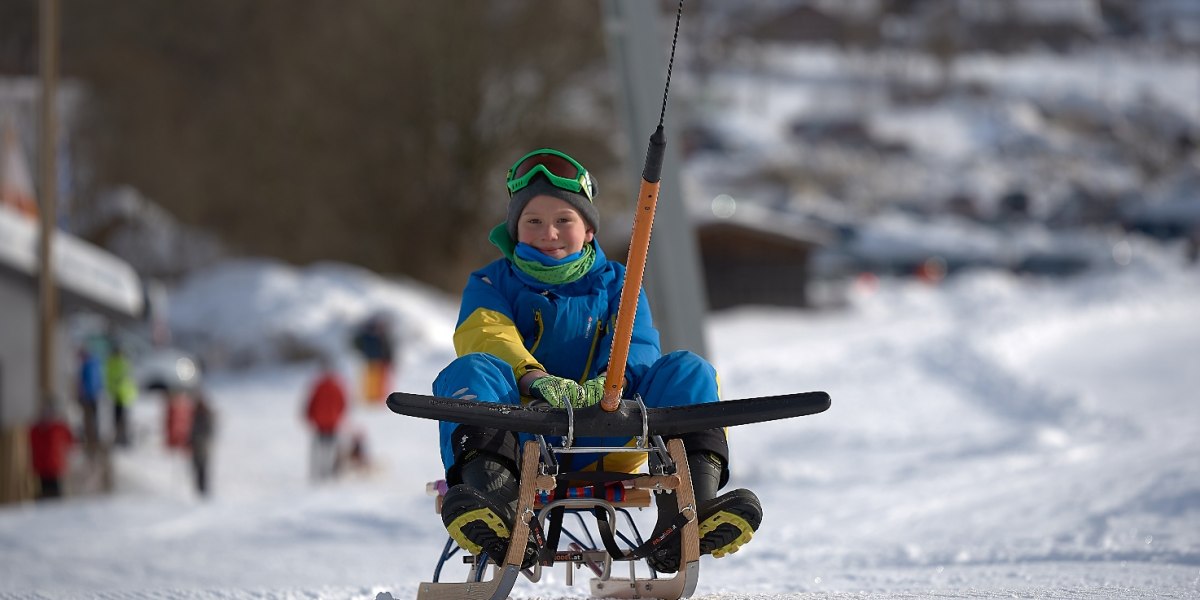 Rodellift am Zielhang, © Tourismus Lenggries