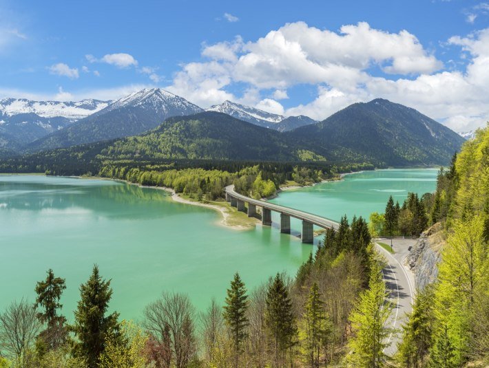 Sylvensteinsee, &copy; Tourismus Lenggries