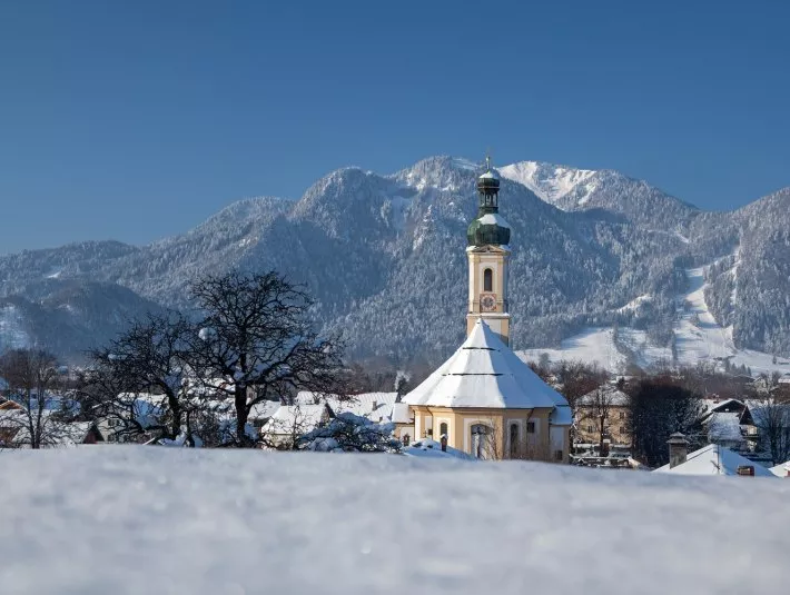 Pfarrkirche St. Jakob im Winter, © Tourismus Lenggries