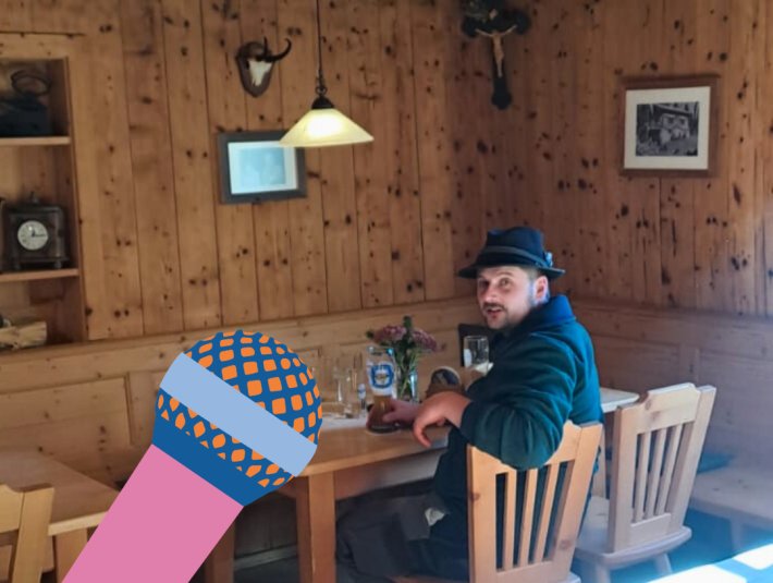 Braumeister Flori Auracher als Podcastgast bei dochdort, &copy; dochdort|Lisa Steinbacher