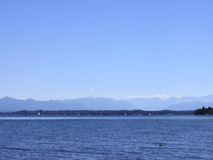 Starnberger See mit Alpenpanorama, © Tölzer Land Tourismus|J. Kirschenhofer