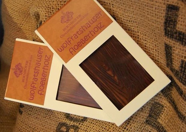 Schokotafeln von Georg Bernhofers Chocoladenmanufaktur aus Wolfratshausen, &copy; BERNHOFER|BCM Loewe