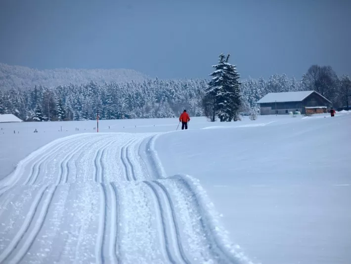 Loipe Bad Tölz, Sachsenkam, Kloster Reutberg, © Tölzer Land Tourismus