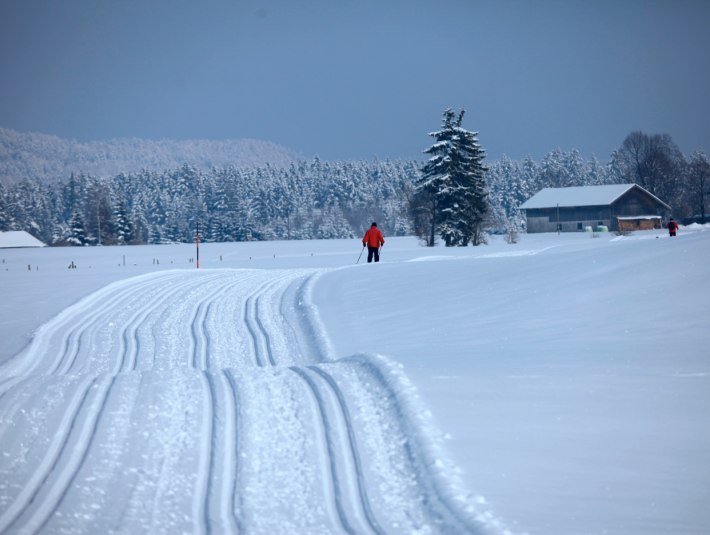 Loipe Bad T&ouml;lz, Sachsenkam, Kloster Reutberg, &copy; T&ouml;lzer Land Tourismus