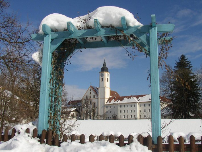 Kloster Dietramszell im Winter, © Gemeinde Dietramszell