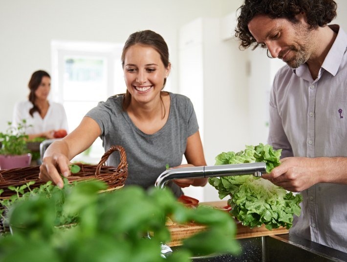 gemeinsam kochen - veganer Kochkurs im Vitalzentrum, © Tourist Information Bad Tölz