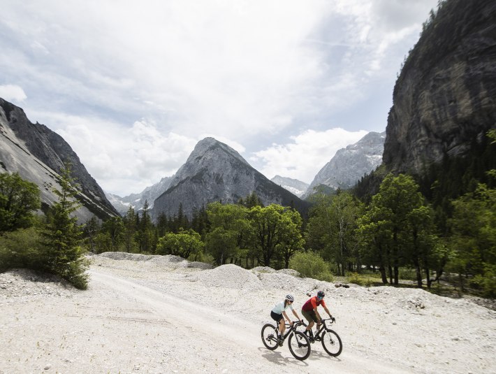Gravelbiken zum Isarursprung, &copy; Region Seefeld | (c) Florian Breitenberger