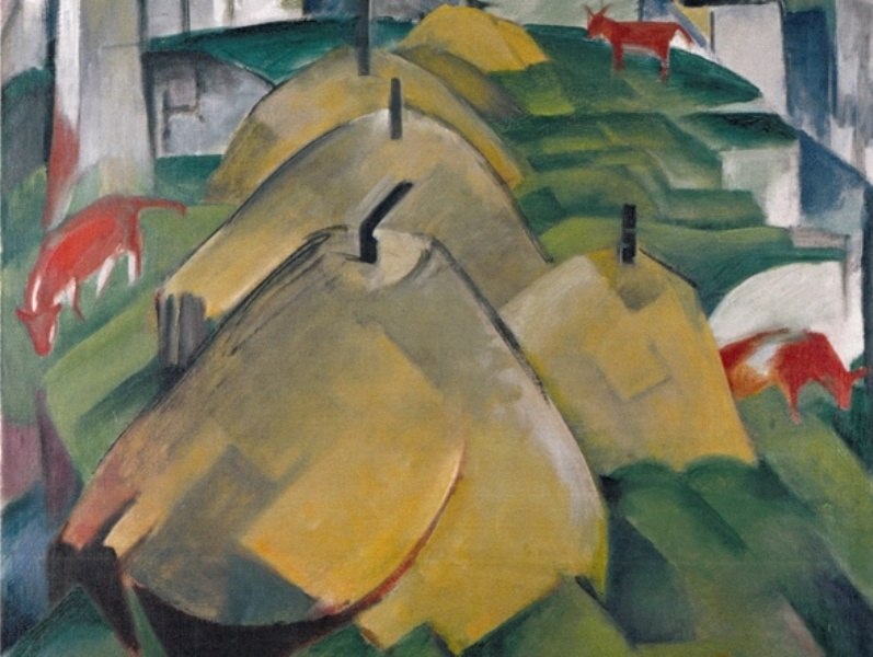 Franz Marc - Alpenszene - 1912, &copy; T&ouml;lzer Land Tourismus