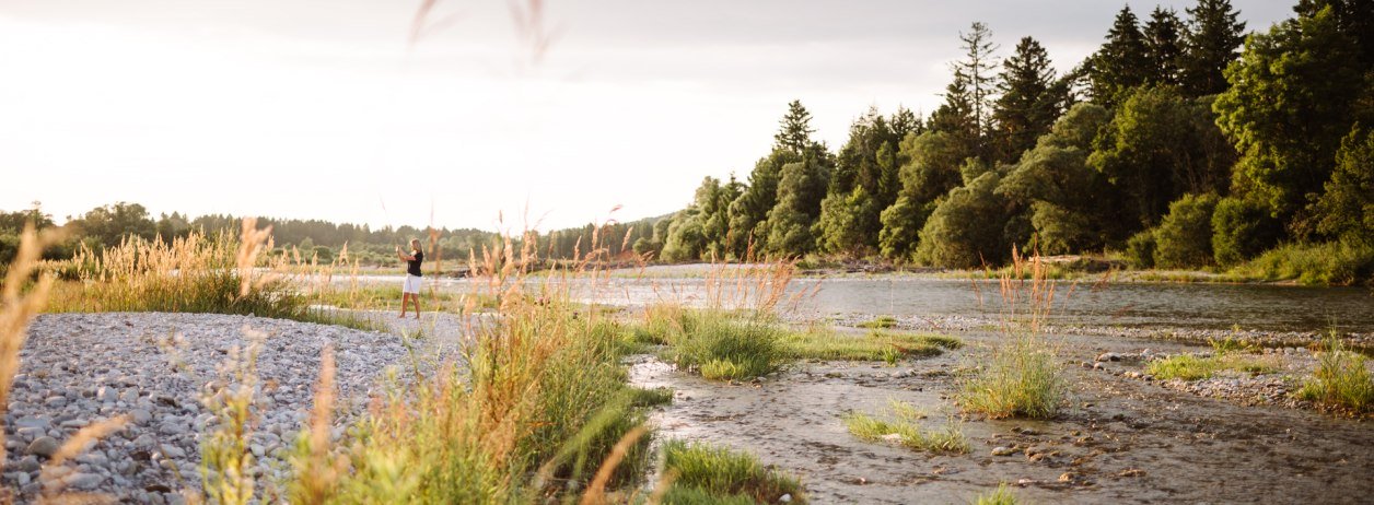 Isarauen bei Geretsried, © Tölzer Land Tourismus, Leonie Lorenz