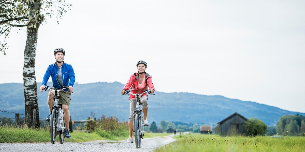 Fahrradtour von Lenggries über Sachsenkam zum Kloster Reutberg und zurück, © Tölzer Land Tourismus