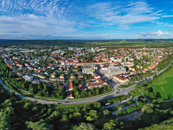 Blick auf Geretsried, © Stadt Geretsried Foto: Lippert