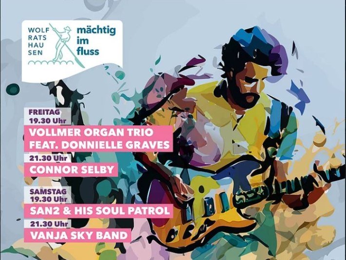 Plakat Bluesfestival 2026 Wolfratshausen, &copy; Stadt Wolfratshausen