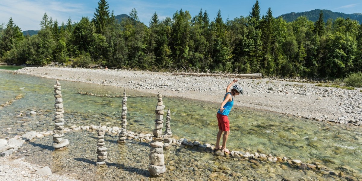 Jacheneinlauf in die Isar, © Tourismus Oberbayern München