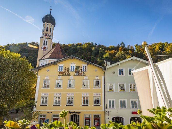 Blick aus dem Wolfratshauser Rathaus, © Stadt Wolfratshausen|Adrian Greiter