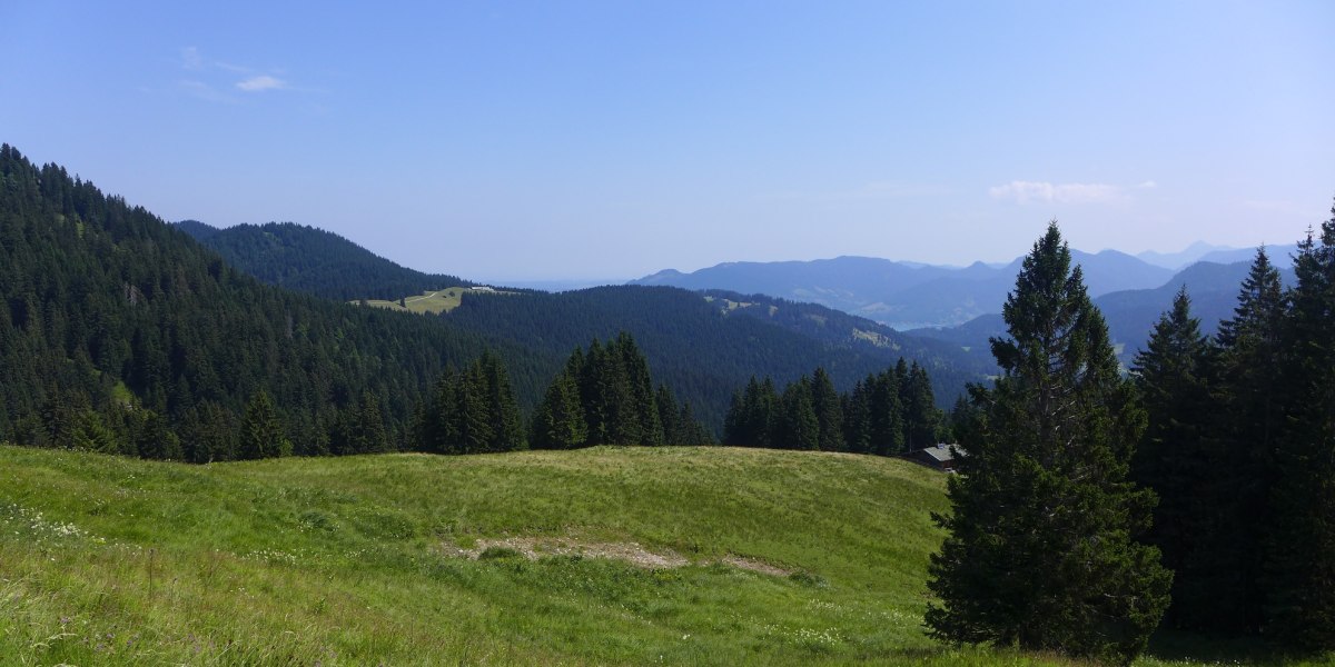 Weg zum Hirschbachsattel, © Tourismus Lenggries