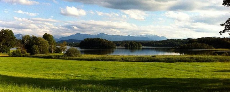 Osterseen, &copy; G&auml;steinformation Benediktbeuern