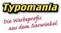 Typomania Druck & Werbung Logo, &copy; &copy; Typomania