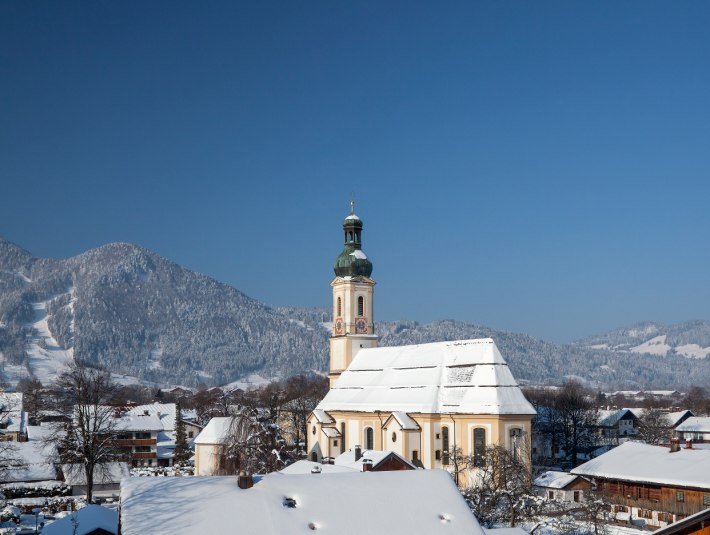 Lenggrieser Kirche St. Jakob, © Tourismus Lenggries, Christian Bäck