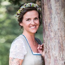 Kr&auml;uterp&auml;dagogin Babsi Taibon aus Lenggries , &copy; Barbara Taibon