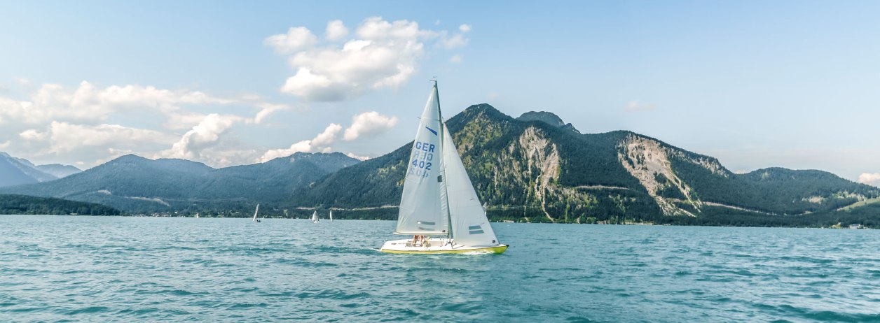 Segeln am Walchensee, © Tourist Information Kochel a. See, Foto Thomas Kujat