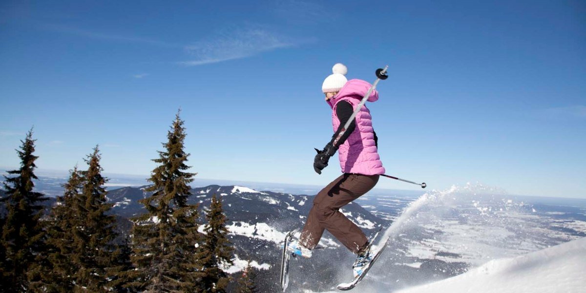 Schneeschuhtour zur Denkalm über den Keilkopf, © Tourismus Lenggries, Adrian Greiter