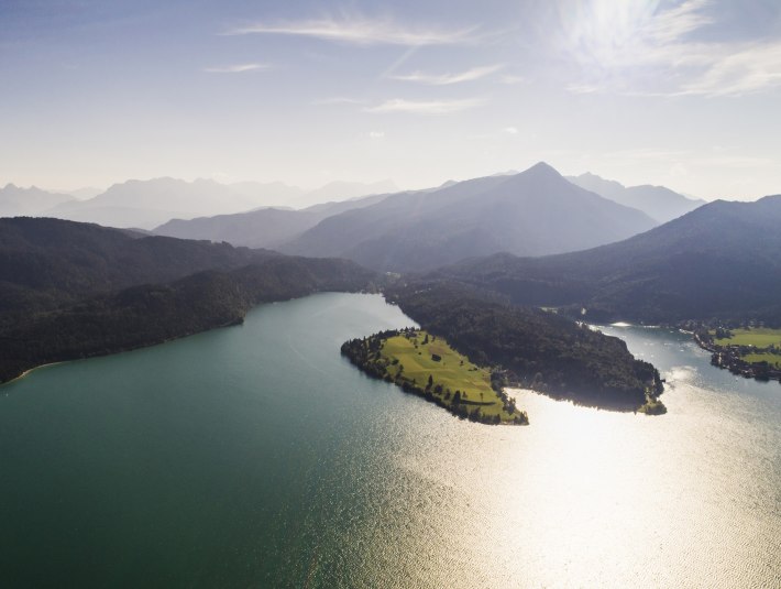 Sch&uuml;tzenswerter Lebensraum Walchensee, &copy; Archiv T&ouml;lzer Land Tourismus| Foto: Peter von Felbert